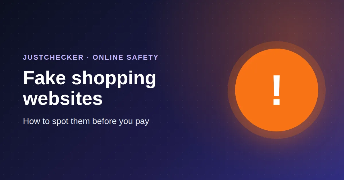 Fake Online Shopping Websites in India: How to Spot Them Before You Pay